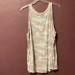 NWOT Pink Camo Tank Top